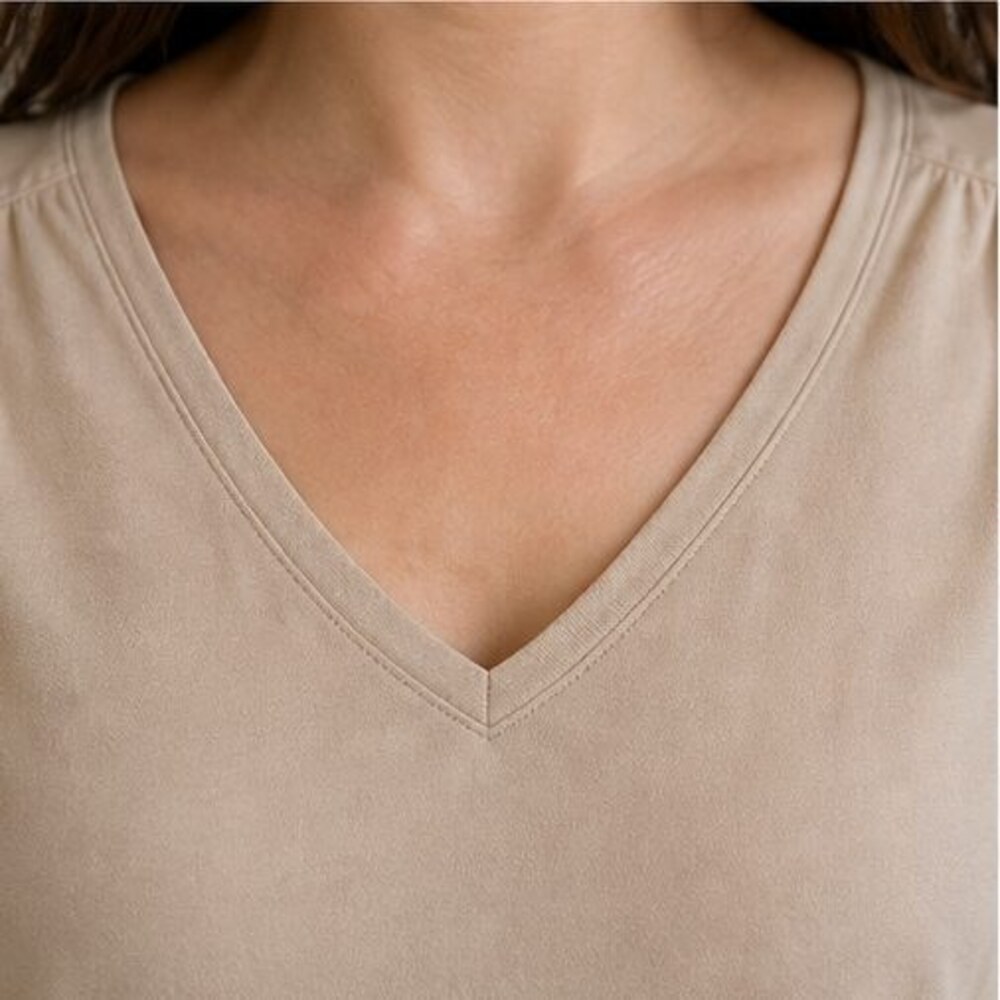 Sand Peplum Top - Picture 4 of 6